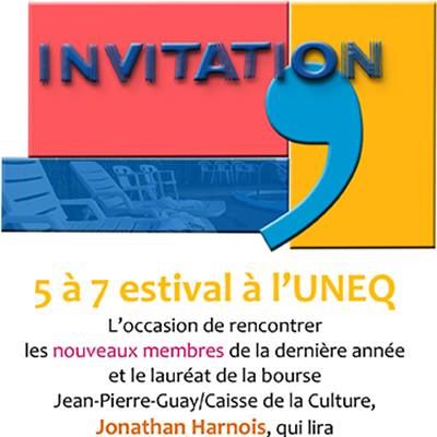 Les éditions Sémaphore shared Union des écrivaines et des écrivains québécois’s event (via facebook)