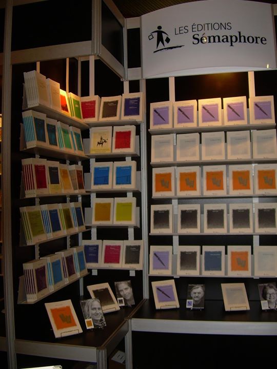 Voici à quoi ressemble notre stand, cette année, dans le giron de Dimedia, espace… (via facebook)