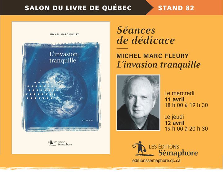 > > > Venez discuter avec trois auteurs des Éditions Sémaphore durant le Salon… (via facebook)