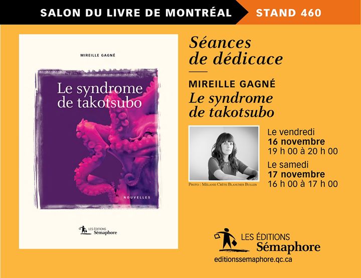 Salon du livre de Montréal Venez voir nos auteurs en séances de dédicace :… (via facebook)