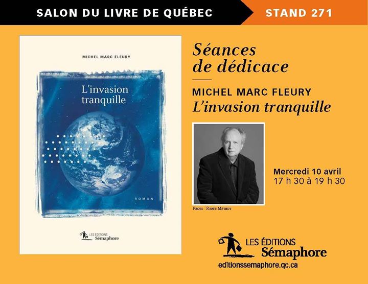 Le Salon international du livre de Québec commence demain! (via facebook)